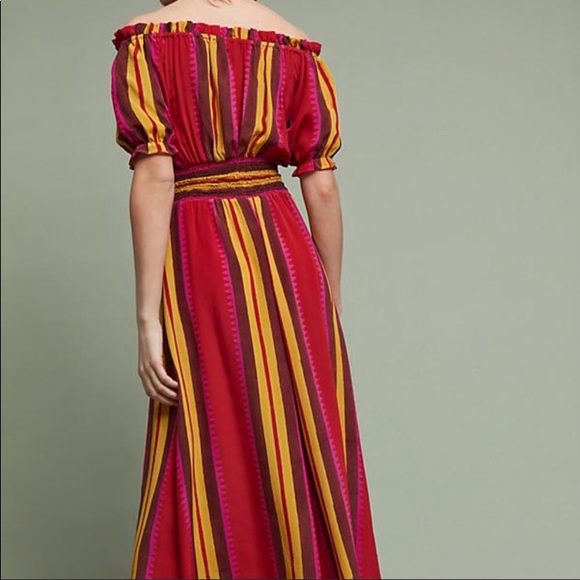 anthropologie anupamaa silk dress - Picture 3 of 7